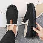 TERRAWOOL Men's Wool Loafer — Warm Slip-On House Shoes 5