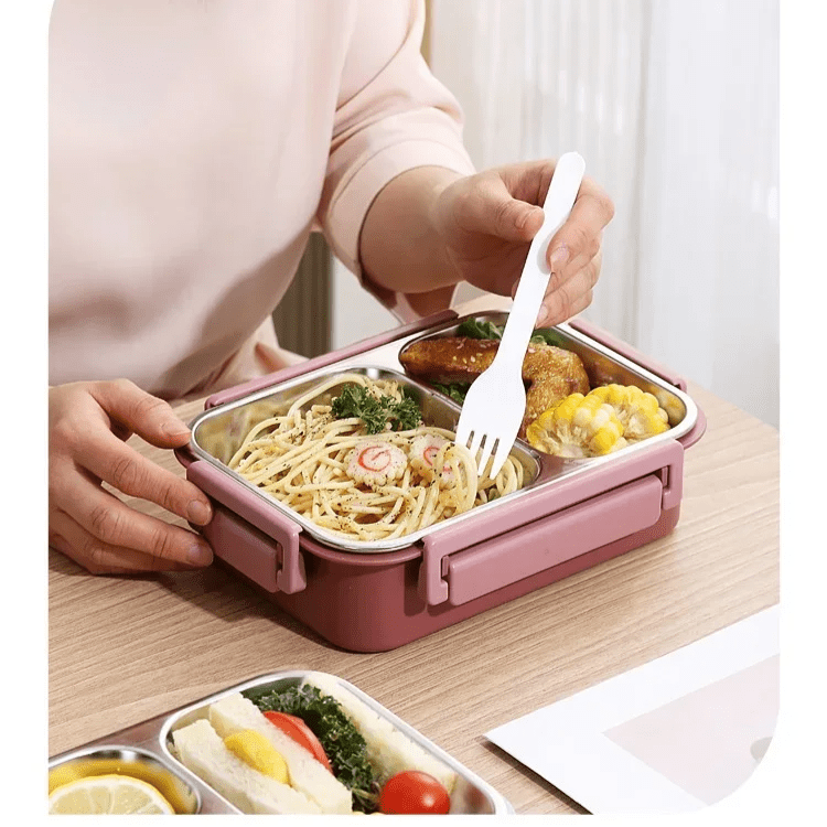 Insulated Lunch Box 500ml — Compact Leak-Proof Food Container 12