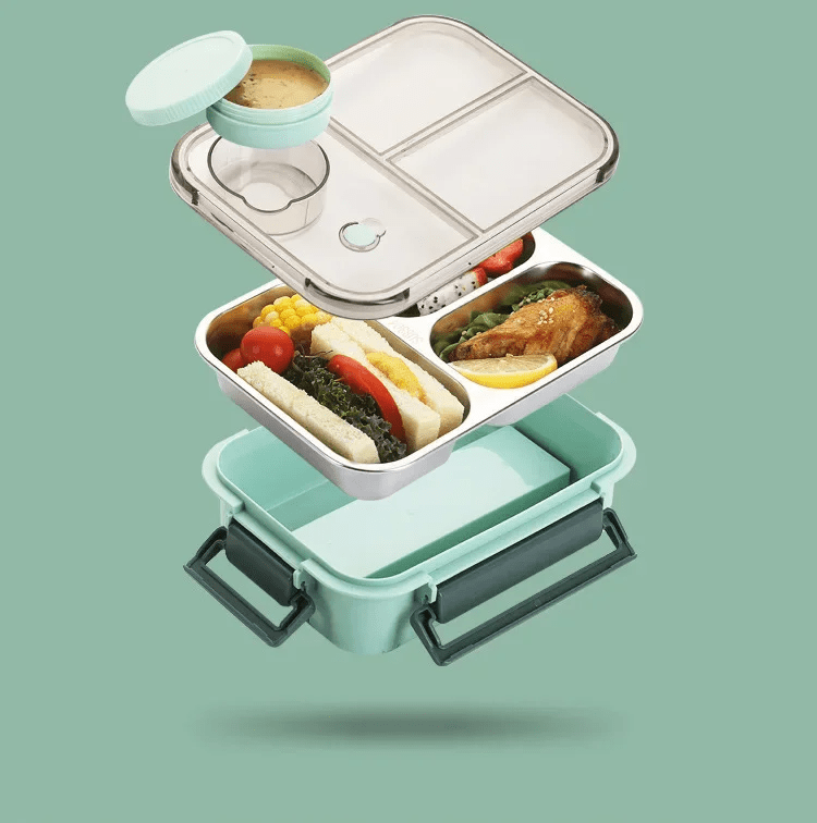 Insulated Lunch Box 500ml — Compact Leak-Proof Food Container 6