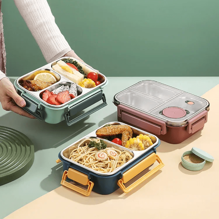 Insulated Lunch Box 500ml — Compact Leak-Proof Food Container 8