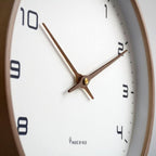 Silent Wooden Wall Clock — Minimalist Scandinavian Design 2