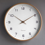 Silent Wooden Wall Clock — Minimalist Scandinavian Design 3
