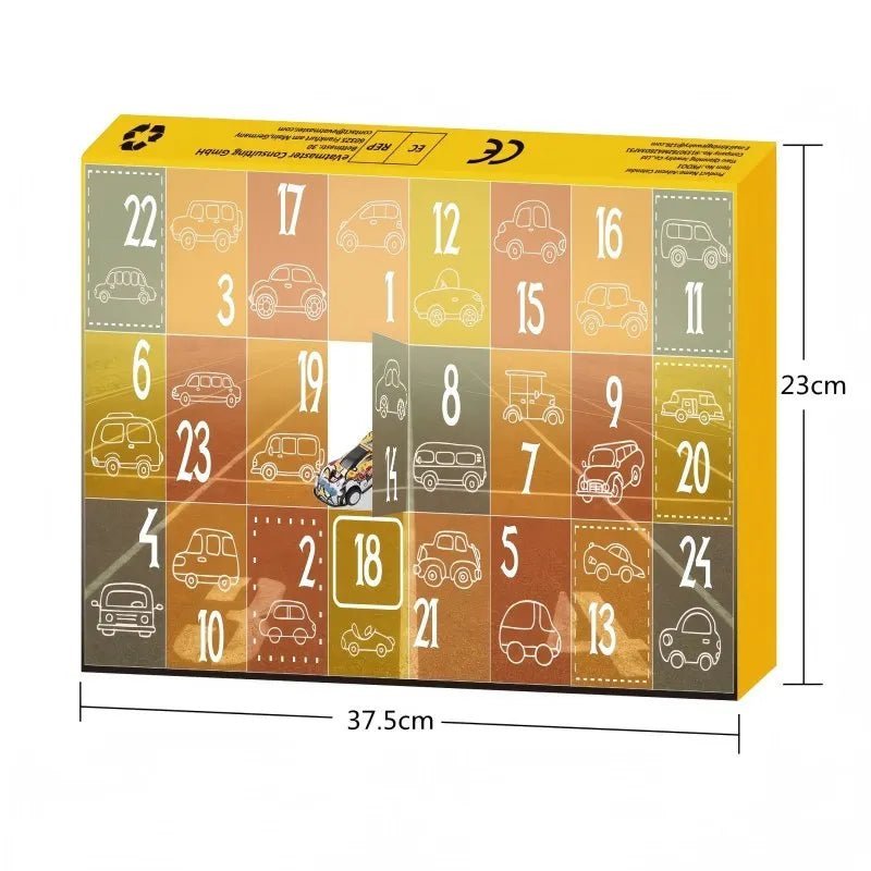 TrackJoy Advent Calendar — 24 Mini Race Cars for Kids 2