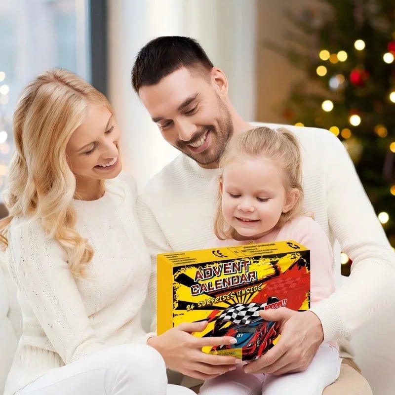 TrackJoy Advent Calendar — 24 Mini Race Cars for Kids 3