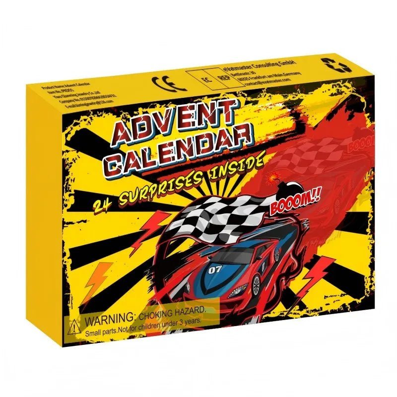 TrackJoy Advent Calendar — 24 Mini Race Cars for Kids 4