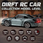 RC Car with LED Wheels & 4WD — 1:24 Scale Drift Racer 5