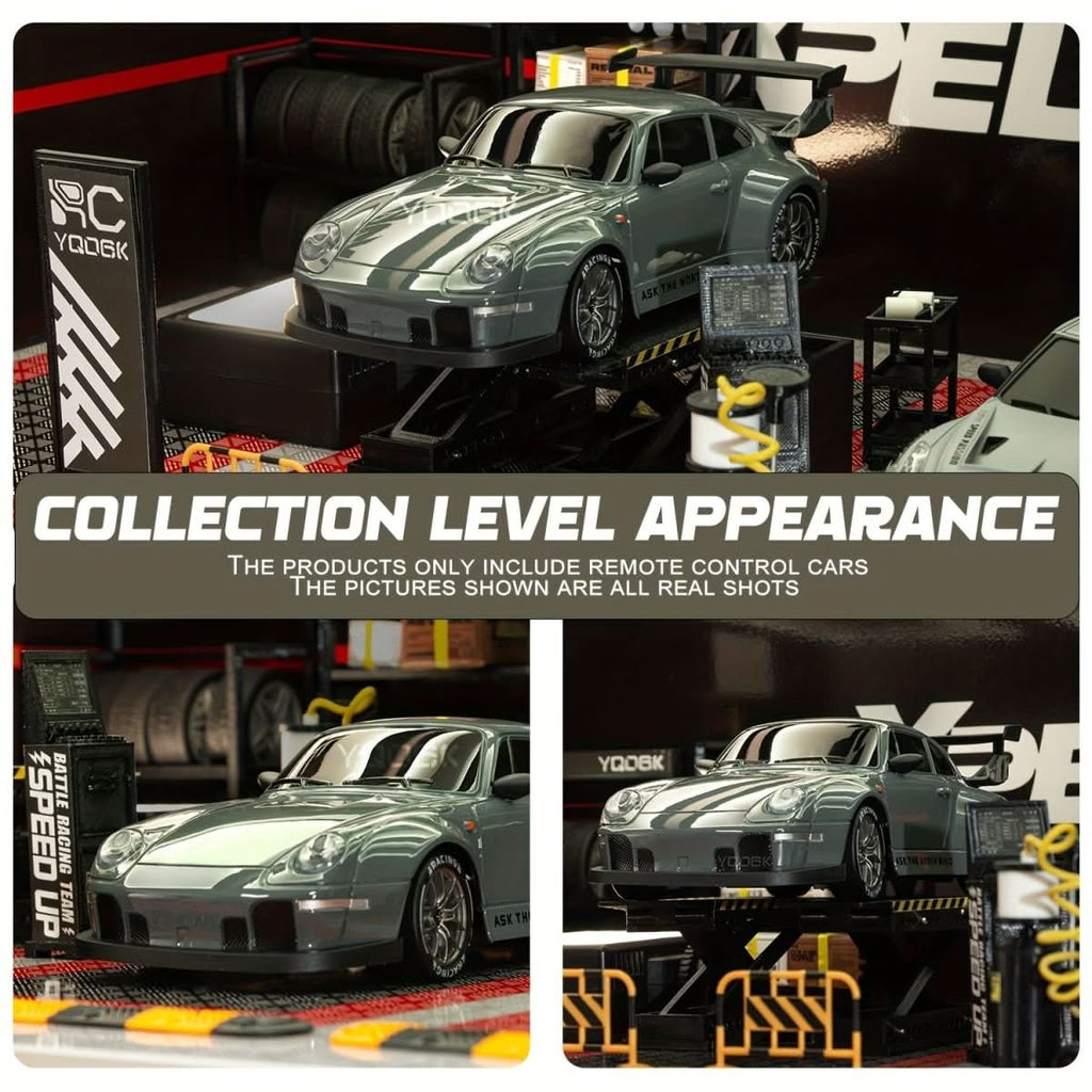 RC Car with LED Wheels & 4WD — 1:24 Scale Drift Racer 6