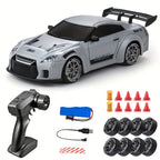 RC Car with LED Wheels & 4WD — 1:24 Scale Drift Racer 8