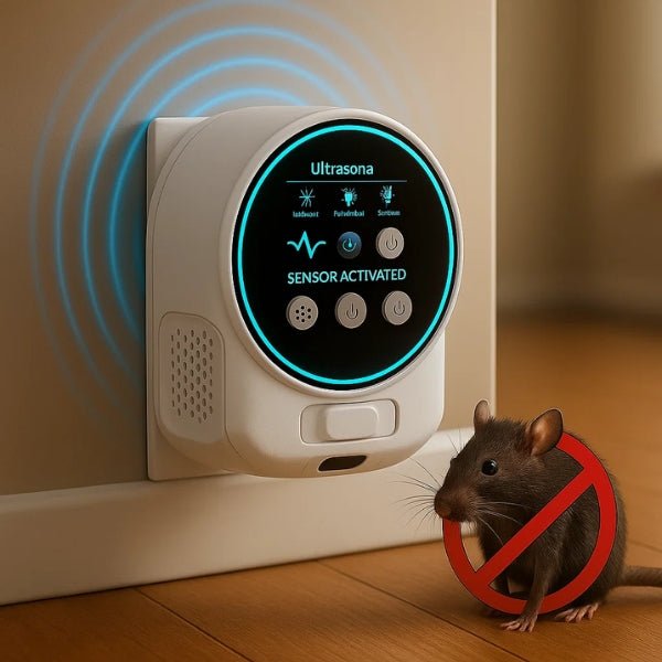 Ultrasonic Plug-In Rodent Repeller — Chemical-Free Pest Control 15