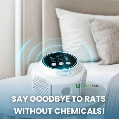 Ultrasonic Plug-In Rodent Repeller — Chemical-Free Pest Control 2