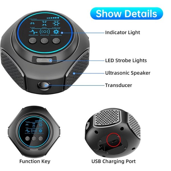 Ultrasonic Plug-In Rodent Repeller — Chemical-Free Pest Control 5