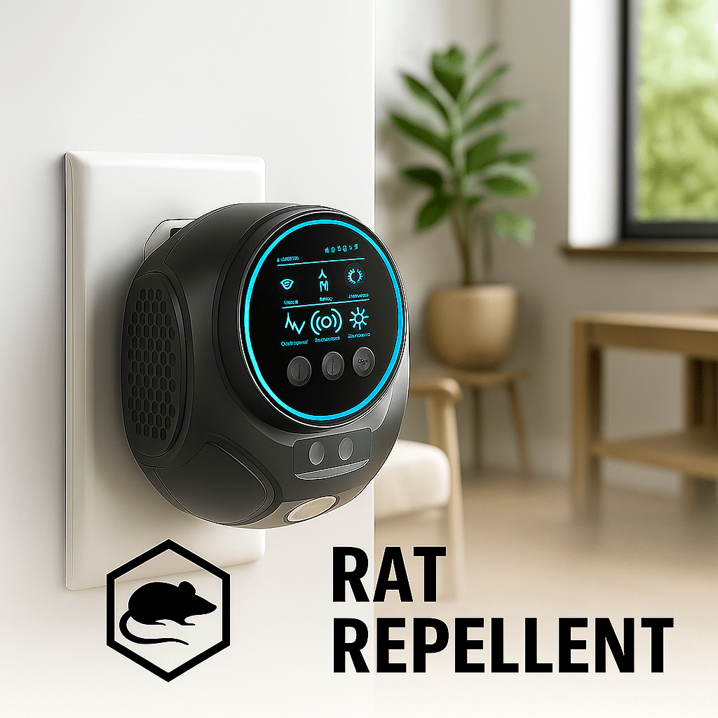 Ultrasonic Plug-In Rodent Repeller — Chemical-Free Pest Control 1