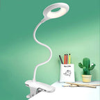 USB LED Reading Lamp with Clip & Dimmer — Flexible Neck 2