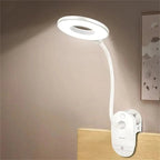 USB LED Reading Lamp with Clip & Dimmer — Flexible Neck 6