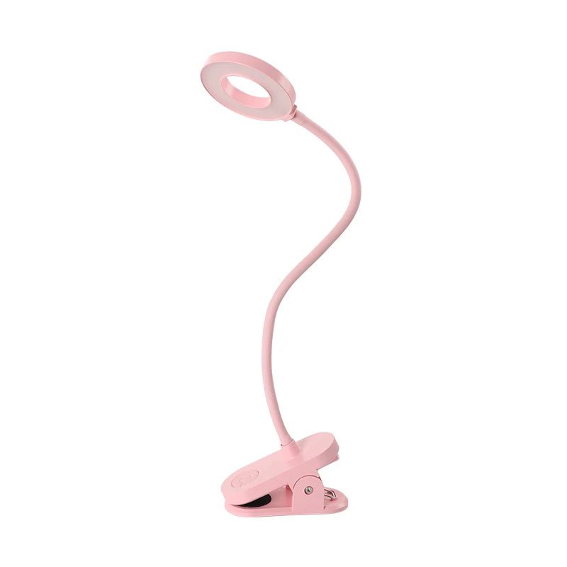 USB LED Reading Lamp with Clip & Dimmer — Flexible Neck 8