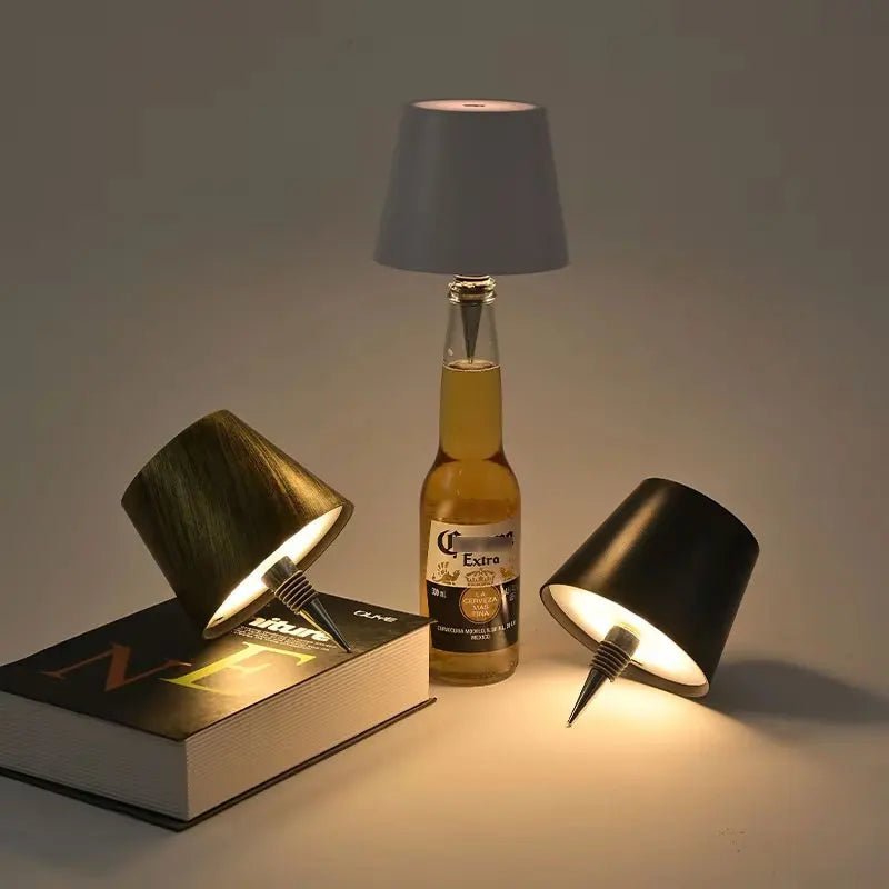 Table Lamp Vinobright — Dimmable LED, 3 Color Modes, USB 4