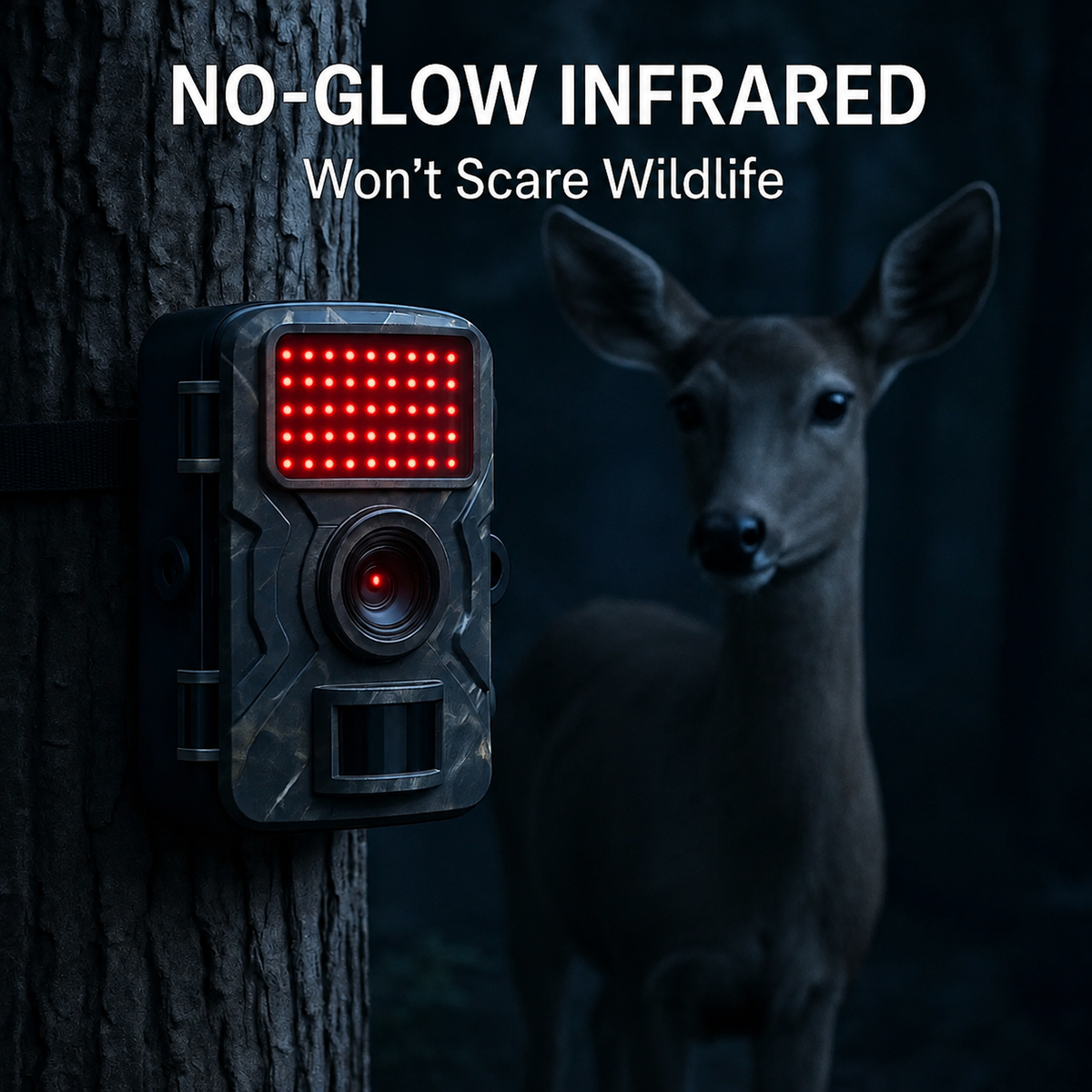 Wildlife Trail Camera — 16MP 1080p Night Vision IP66 Outdoor 6