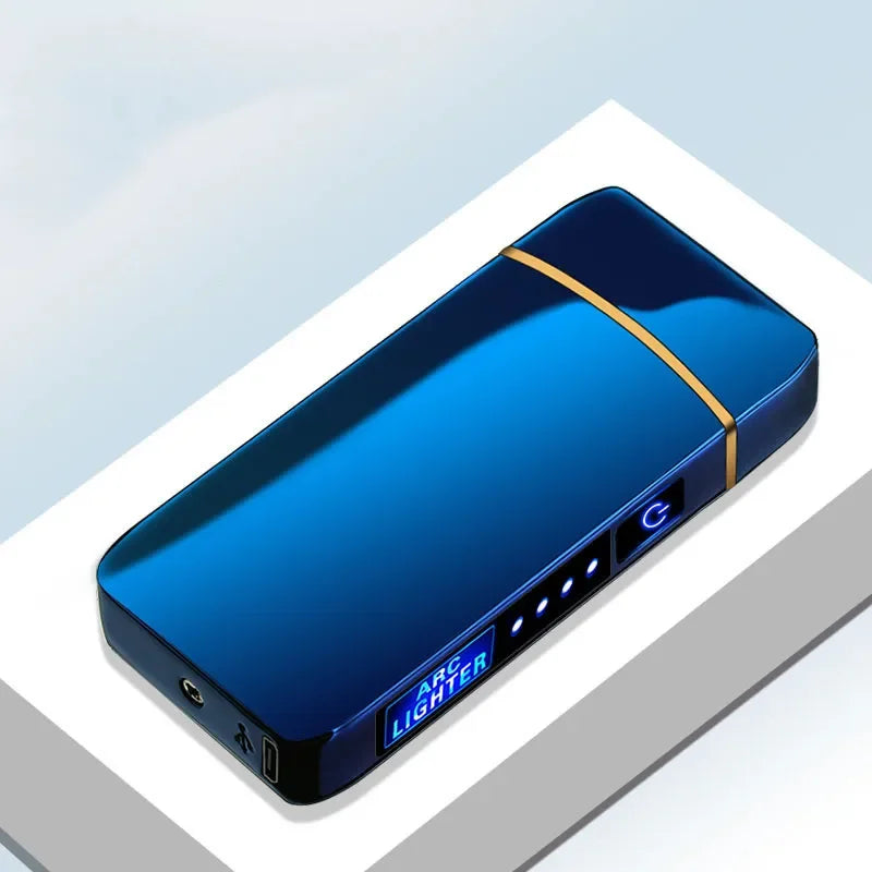 Windproof USB Plasma Lighter – Dual Arc Rechargeable 14