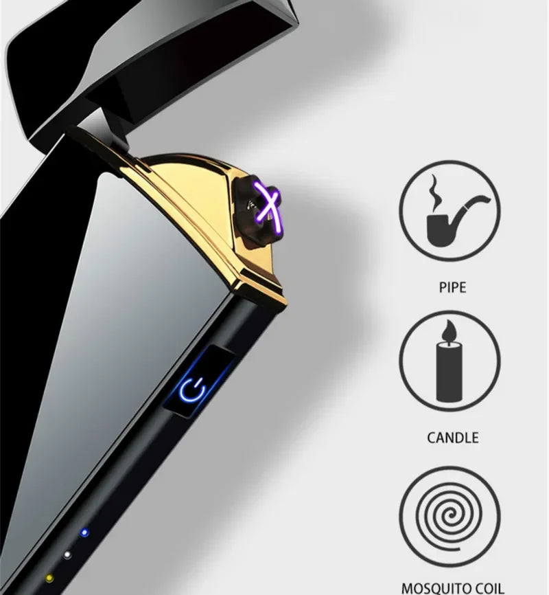 Windproof USB Plasma Lighter – Dual Arc Rechargeable 2