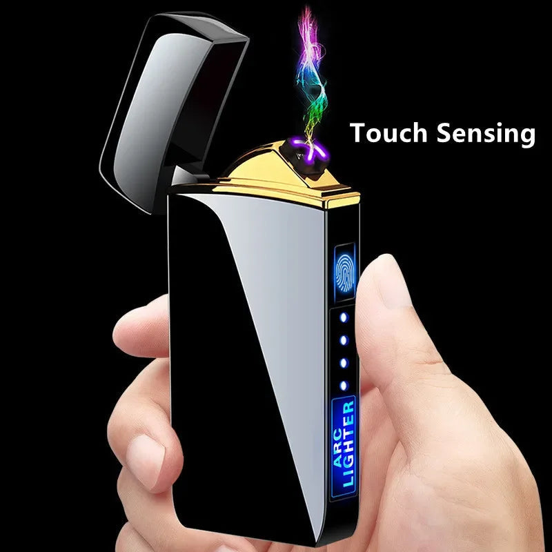 Windproof USB Plasma Lighter – Dual Arc Rechargeable 4