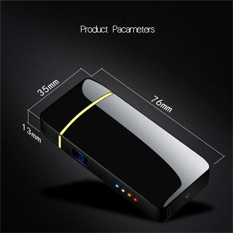 Windproof USB Plasma Lighter – Dual Arc Rechargeable 5