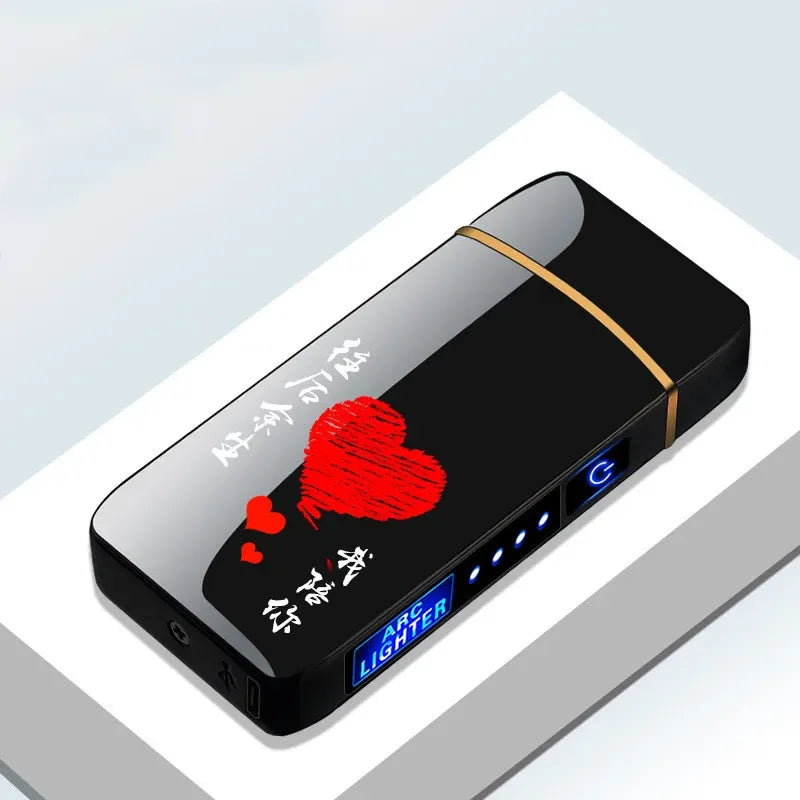 Windproof USB Plasma Lighter – Dual Arc Rechargeable 9