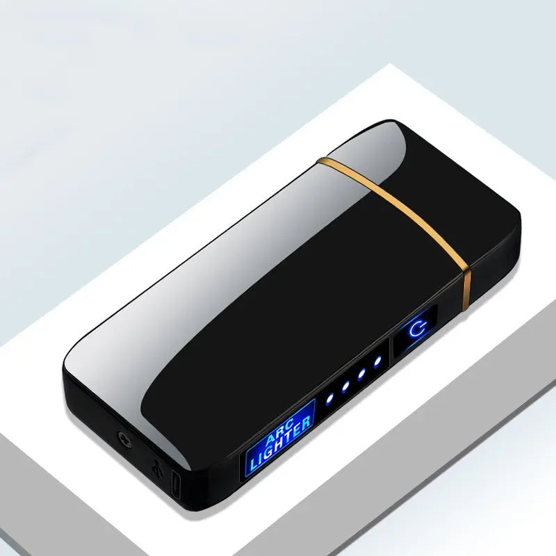 Windproof USB Plasma Lighter — Rechargeable Dual Arc Electric 1