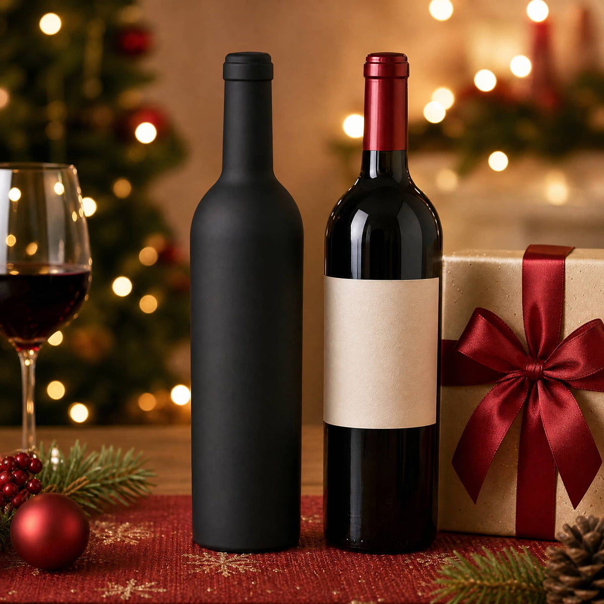 Wine Accessory Gift Set in Bottle Case — 3 or 5 Piece 5