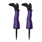 Witch Legs Halloween Yard Decoration — No-Tool Setup 4