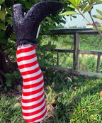 Witch Legs Halloween Yard Decoration — No-Tool Setup 8