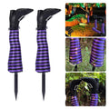 Witch Legs Halloween Yard Decoration — No-Tool Setup 1
