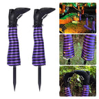 Witch Legs Halloween Yard Decoration — No-Tool Setup 1