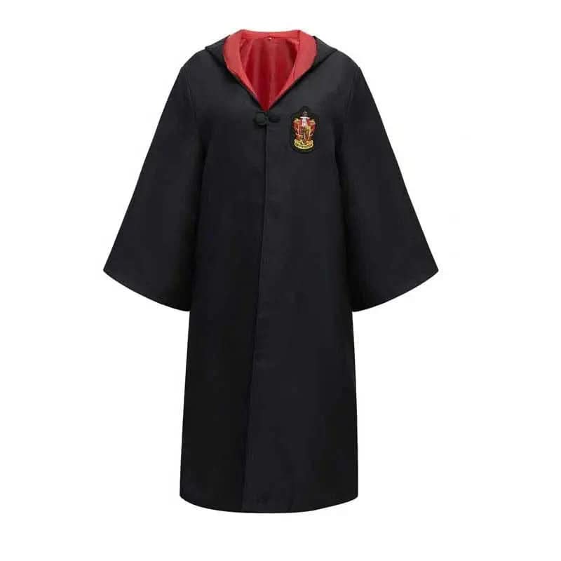 Complete Wizard Costume with Cloak, Wand & Accessories 2