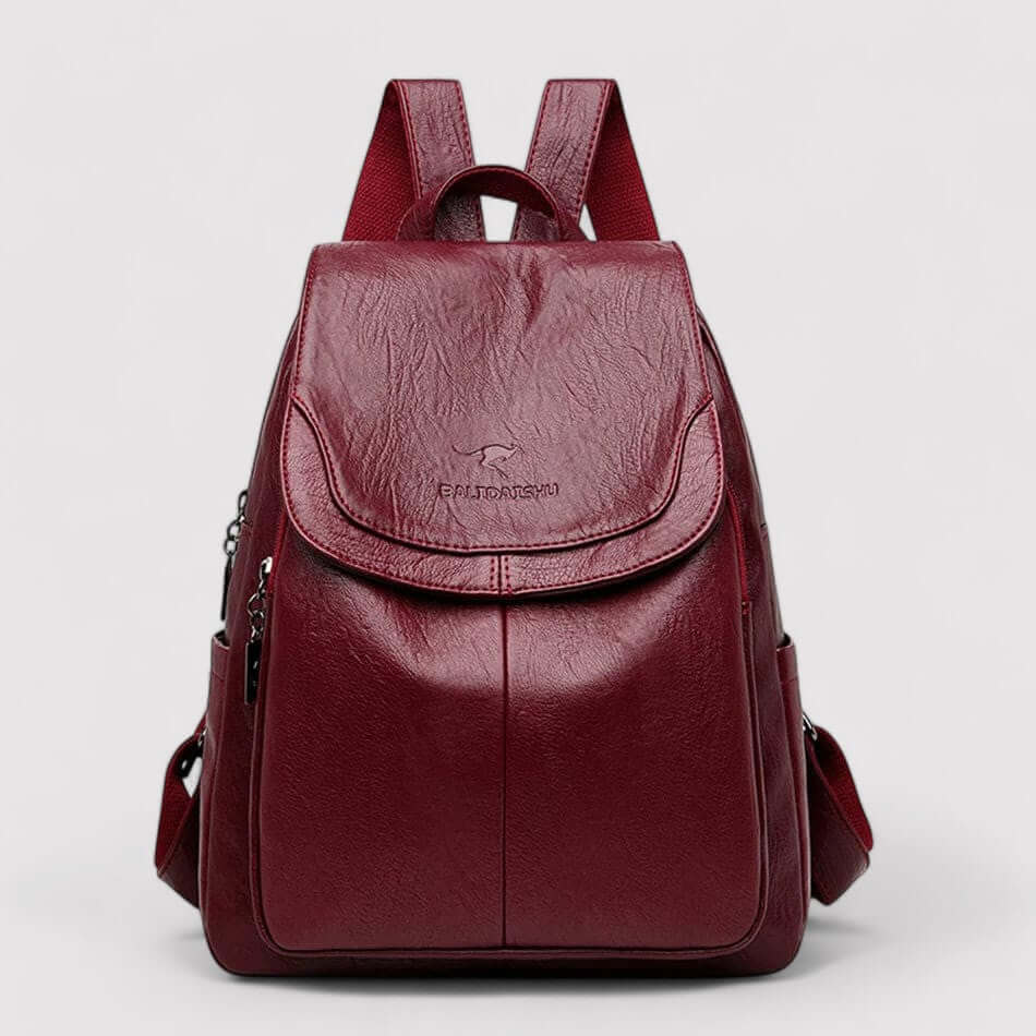 Women's Anti-Theft Leather Backpack — Travel & Daily Use 6