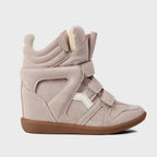 Wedge Sneakers Women — Hidden 2 in Lift High-Top Velcro 15