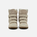 Wedge Sneakers Women — Hidden 2 in Lift High-Top Velcro 9