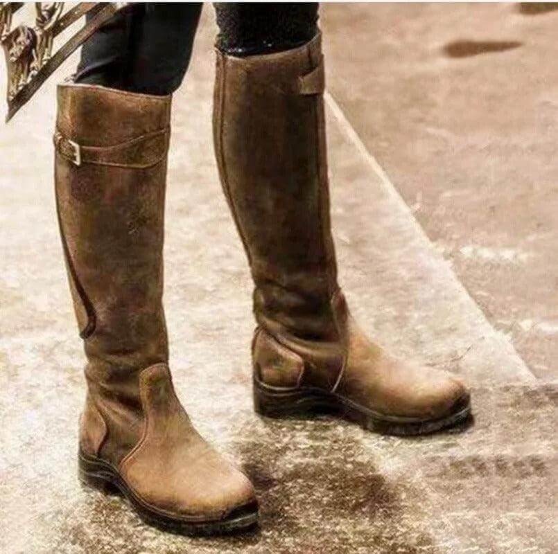Women's Waterproof Winter Riding Boots — Insulated Knee-High 5