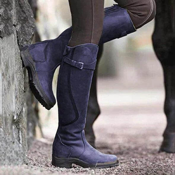 Women's Waterproof Winter Riding Boots — Insulated Knee-High 6