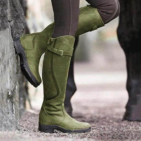Women's Waterproof Winter Riding Boots — Insulated Knee-High 7