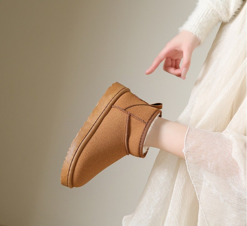 Ankle Boots Women — Faux Fur Lined Winter Boots with Zipper 10
