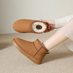 Ankle Boots Women — Faux Fur Lined Winter Boots with Zipper 11