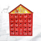 Wooden Advent Calendar — 24 Drawers with Built-In Lights 2