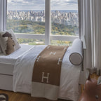 Wool-Cashmere Throw Blanket — Classic Check 55 x 67 in 6