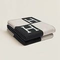 Wool-Cashmere Throw Blanket — Classic Check 55 x 67 in 1