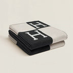 Wool-Cashmere Throw Blanket — Classic Check 55 x 67 in 1