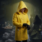 Yellow Hooded Raincoat Halloween Costume — Kids & Adults 2