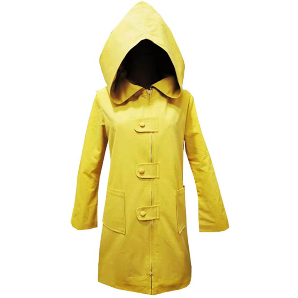 Yellow Hooded Raincoat Halloween Costume — Kids & Adults 5
