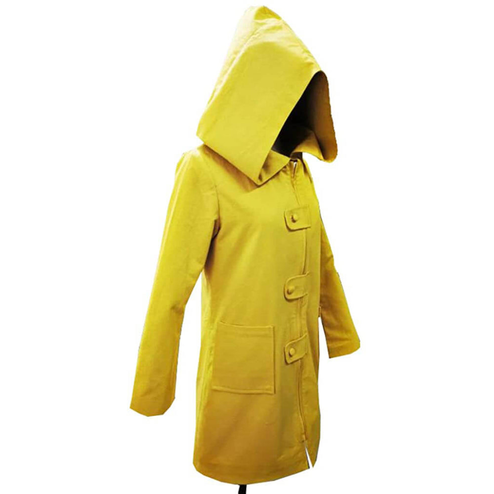 Yellow Hooded Raincoat Halloween Costume — Kids & Adults 6