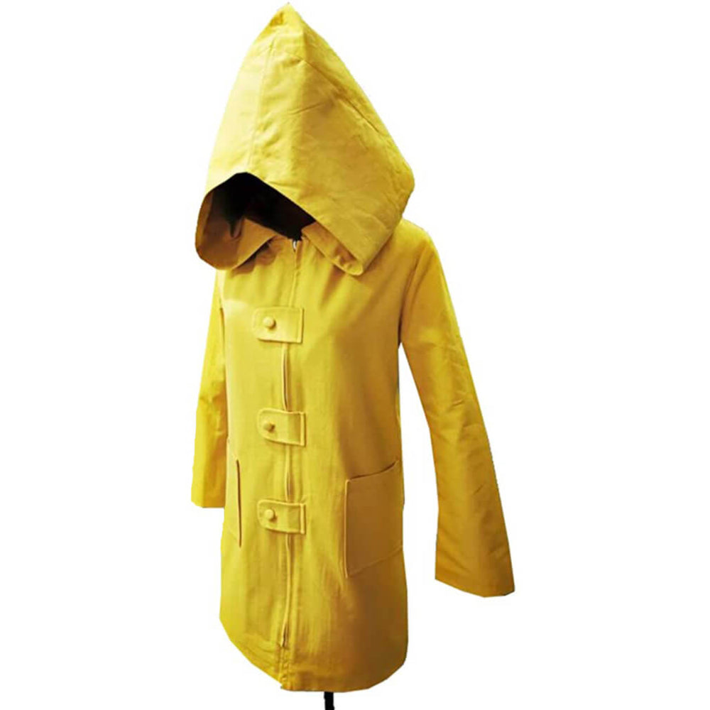 Yellow Hooded Raincoat Halloween Costume — Kids & Adults 7